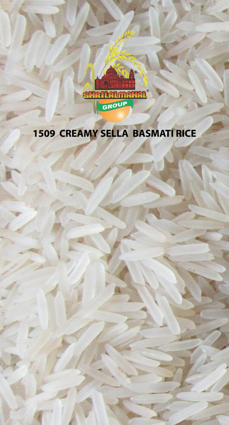 1509 creamy sella basmati rice