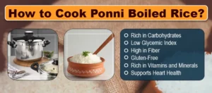 How to Cook Ponni Boiled Rice